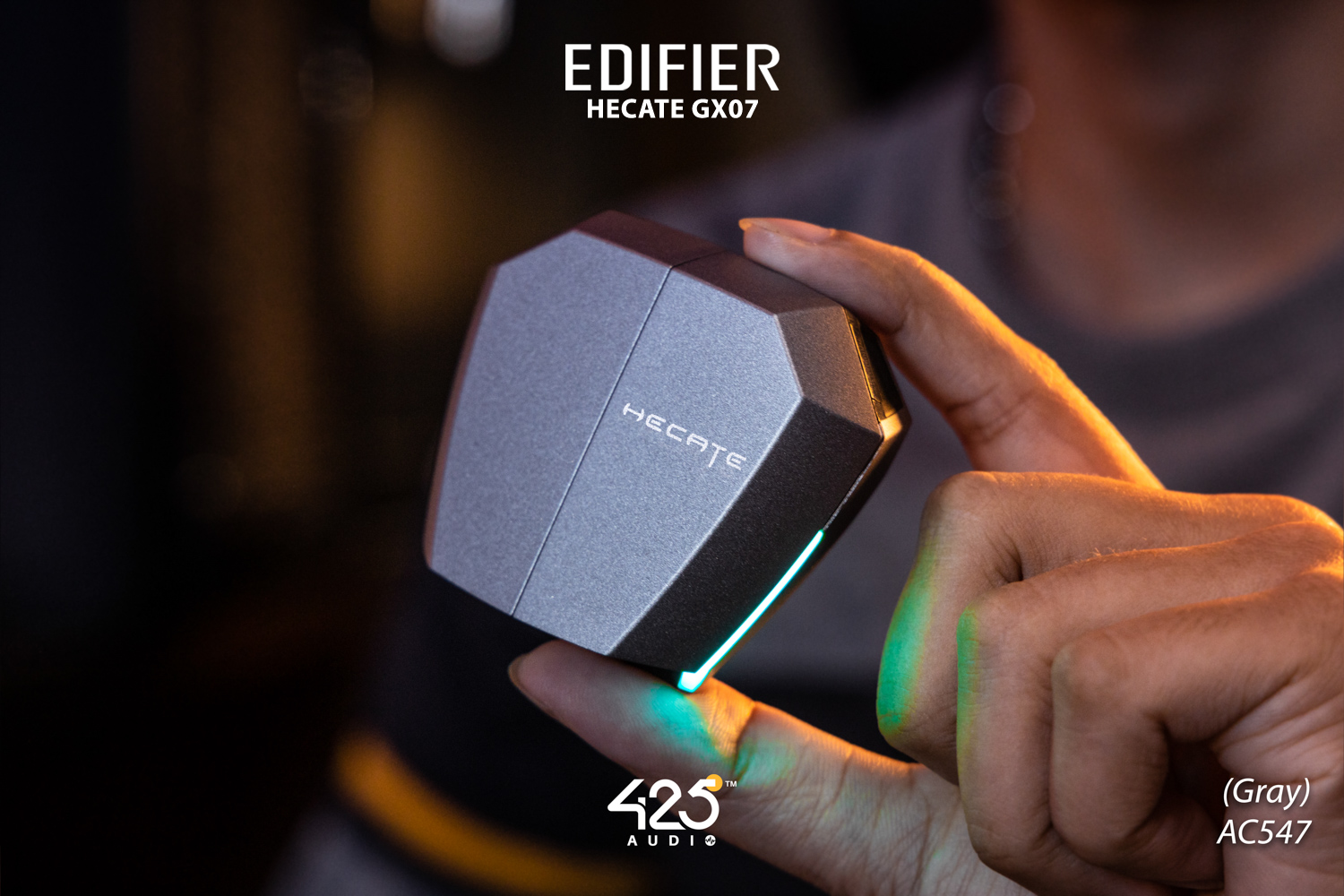 edifier hecate gx07,hecate gx07,หูฟัง,หูฟังไร้สาย,game mode,active noise cancelling,หูฟังเกมมิ่ง,pubg,เสียงดี